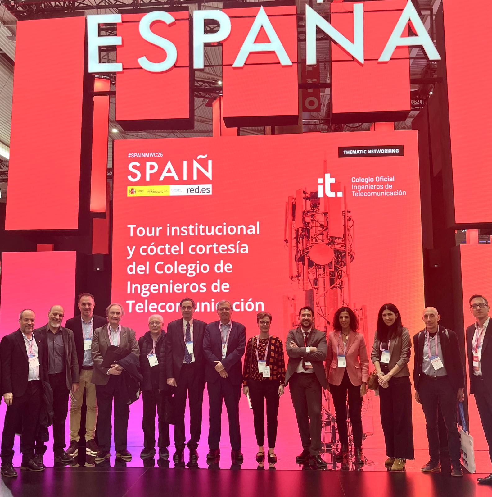 El COIT refuerza la voz de la ingeniería de telecomunicación en el MWC26 Barcelona