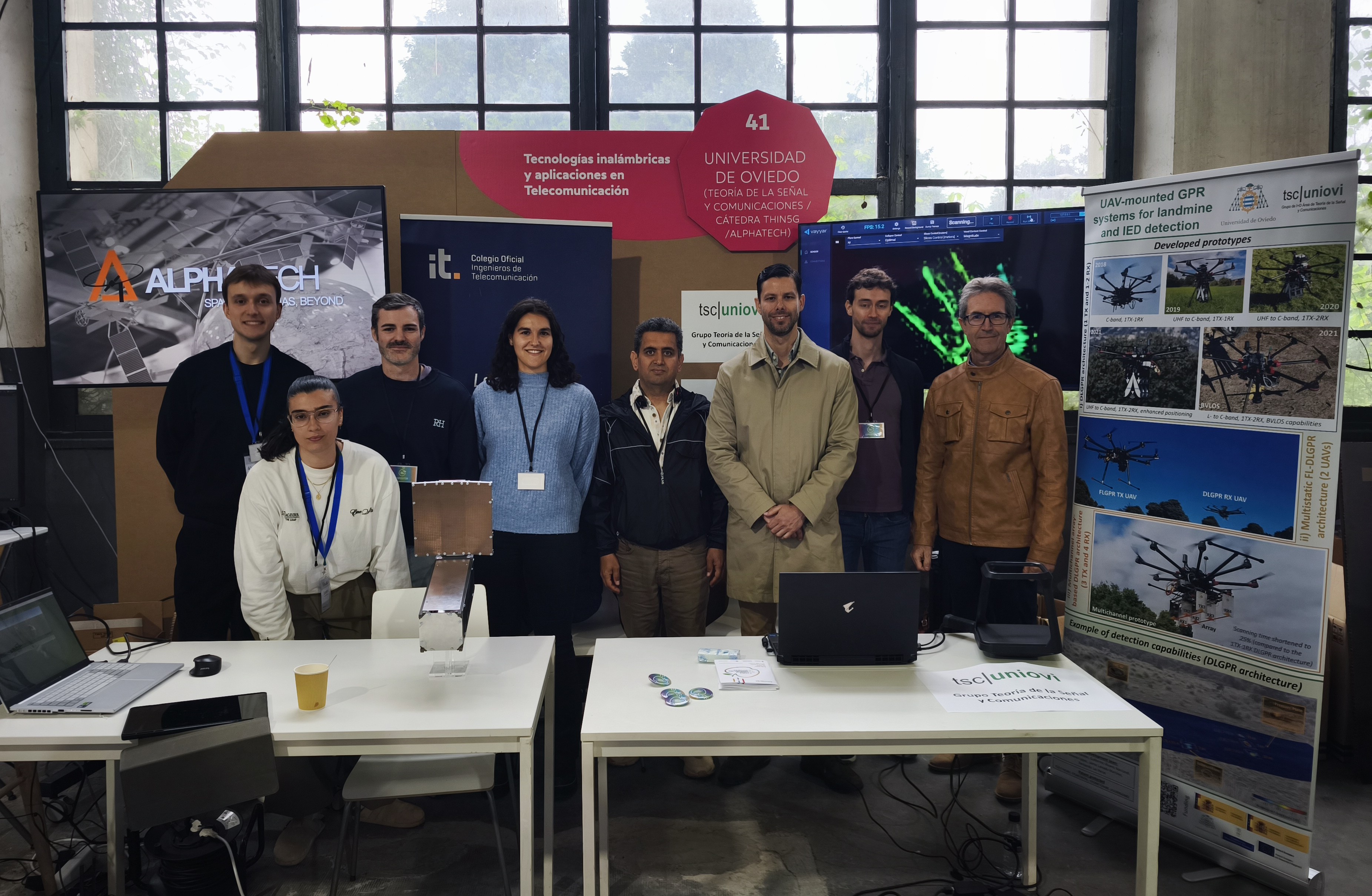 Participación de colegiados y asociados de Asturias en la III Feria de la Ciencia de Asturias