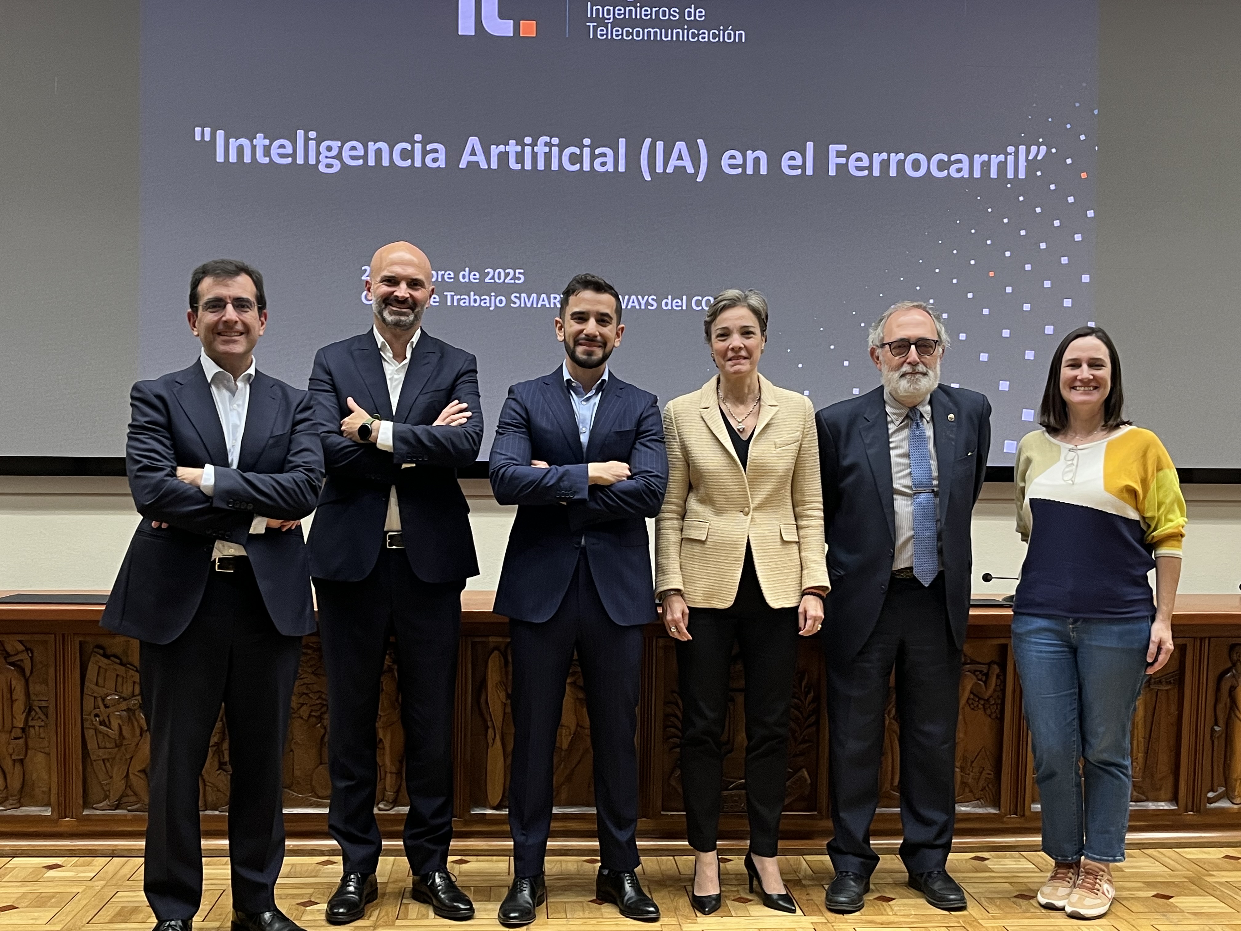 La Inteligencia Artificial en el Ferrocarril: el COIT analiza su  impacto en la transformación digital del transporte