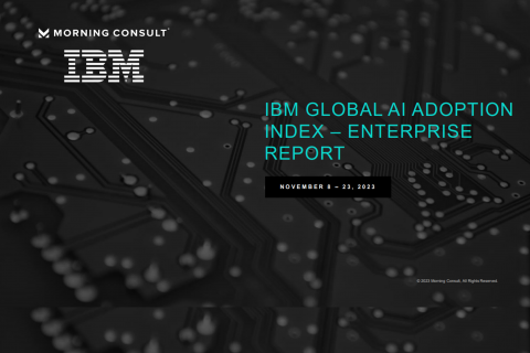 IBM Global AI Adoption Index – Entreprise Report 2023 