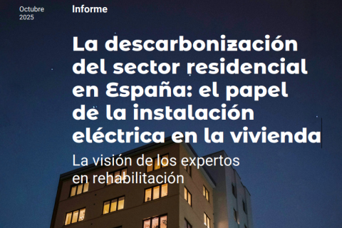 La descarbonización del sector residencial en España: el papel de la instalación eléctrica en la vivienda. La visión de los expertos en rehabilitación