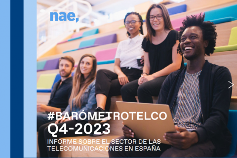 #BarómetroTelco Q4-2023. Informe sobre el sector de las telecomunicaciones en España (Nae)