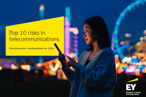 Top 10 risks in telecommunications. Evolving sector considerations for 2024 (EY)