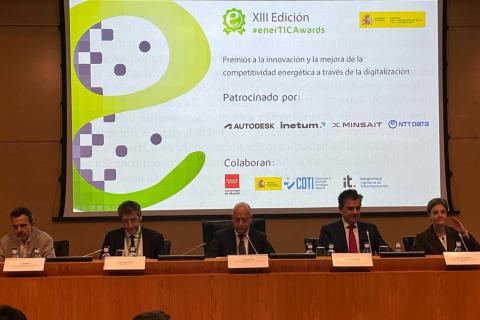 El Colegio participa en la Ceremonia de Entrega de los enerTIC Awards 2025, que reconoce la innovación y la eficiencia energética en la era digital