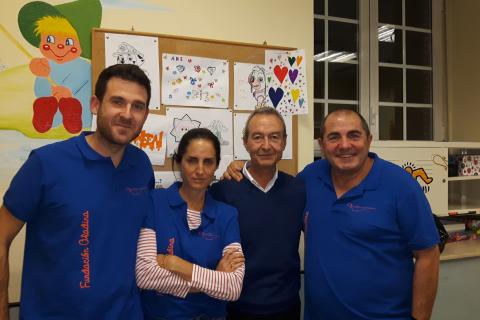 LOS INGENIEROS DE TELECOMUNICACIÓN  EMBAJADORES DE ILUSIONES CON LA FUNDACIÓN ALADINA