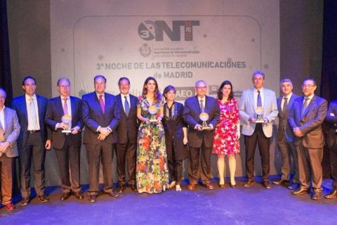 La 3ª edición de la Noche de las Telecomunicaciones reúne a todo el sector Teleco de Madrid