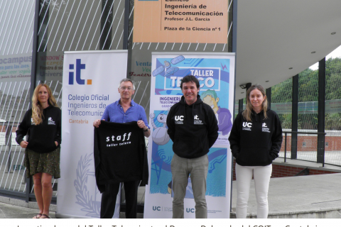 La Delegación del COIT en Cantabria colabora con las Jornadas “Taller Teleco” de la Universidad de Cantabria. 