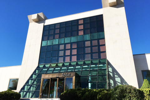 Encuentro de la Junta del COIT con la empresa colaboradora Teldat