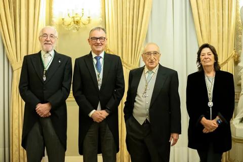 José Capmany Francoy toma posesión como Académico de Número de la Real Academia de Ingeniería