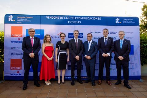 La VI Noche de las Telecomunicaciones en Asturias reúne en Oviedo al sector TIC para reconocer la innovación, el talento y la trayectoria profesional