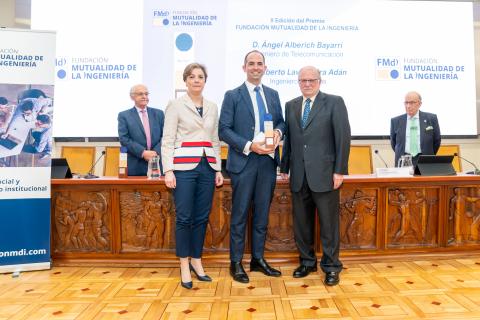 Celebrando la ingeniería: el ingeniero de telecomunicación y colegiado Ángel Alberich, galardonado con el Premio de la Fundación Mutualidad de la Ingeniería