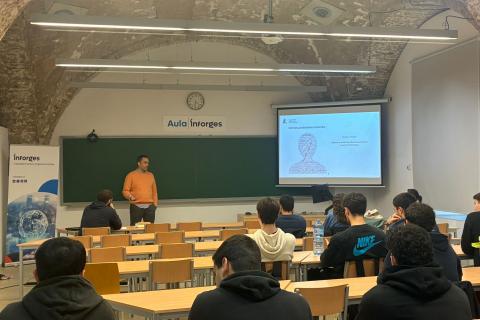 El COITeRM acerca la realidad profesional a los alumnos de la UPCT