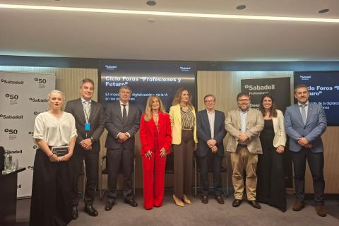 Participamos en el ciclo “Profesiones y Futuro” de Banco Sabadell sobre el impacto de la digitalización y la IA