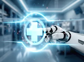Mano robotica salud digital IA