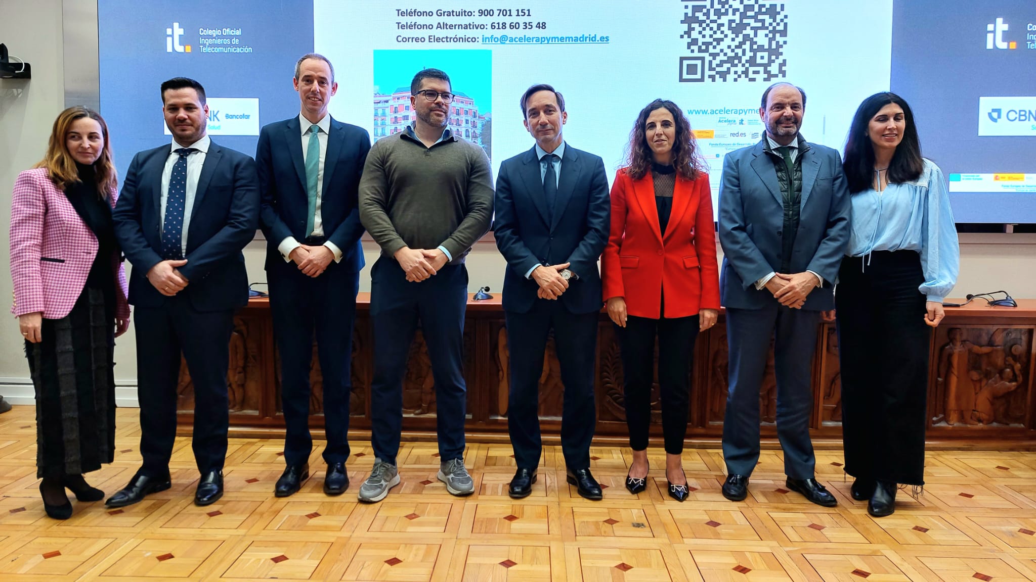 Foto de familia Jornada COIT-CBNK Acelera-Pyme