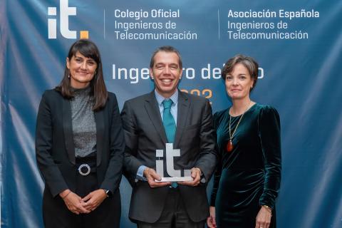 COIT y AEIT celebran su noche más especial con la entrega del Premio Ingeniero del Año 2022 a Albert Cuatrecasas