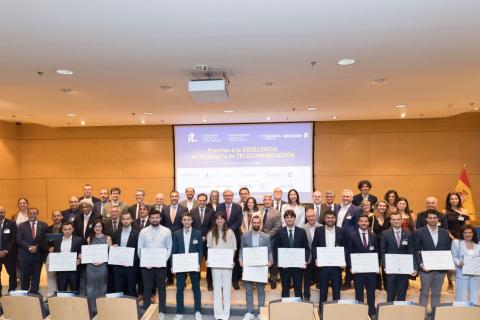 Entrega de los Premios a la Excelencia en Ingeniería de Telecomunicación celebrada en la Secretaría de Estado - Edición 2026