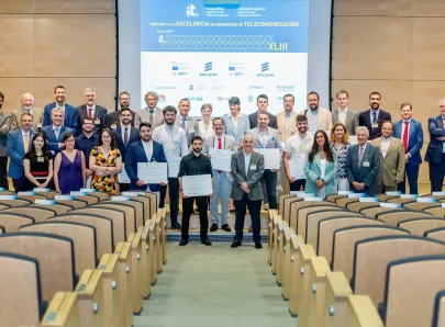 Entrega de Premios a la Excelencia en Ingenier&iacute;a de Telecomunicaci&oacute;n COIT-AEIT 