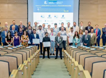 Entrega de Premios a la Excelencia en Ingenier&iacute;a de Telecomunicaci&oacute;n COIT-AEIT 